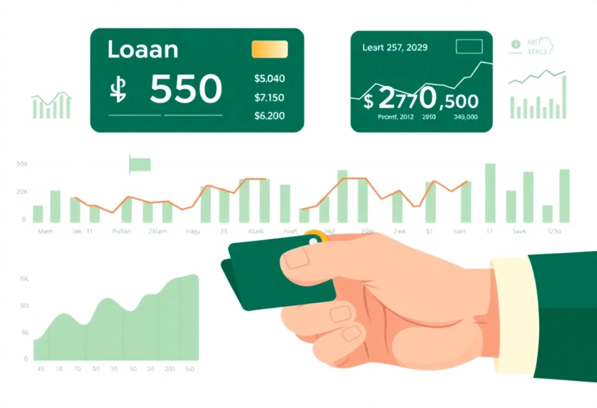 Visualizing loan rate comparisons