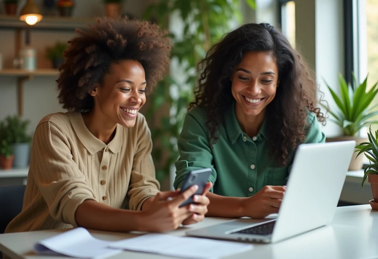 Freelancers comparing personal loans