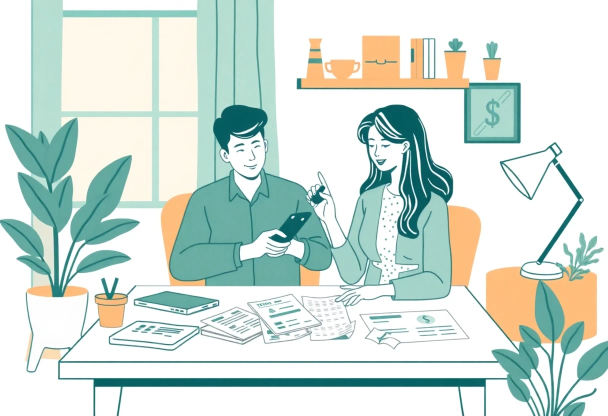 Freelancer managing finances