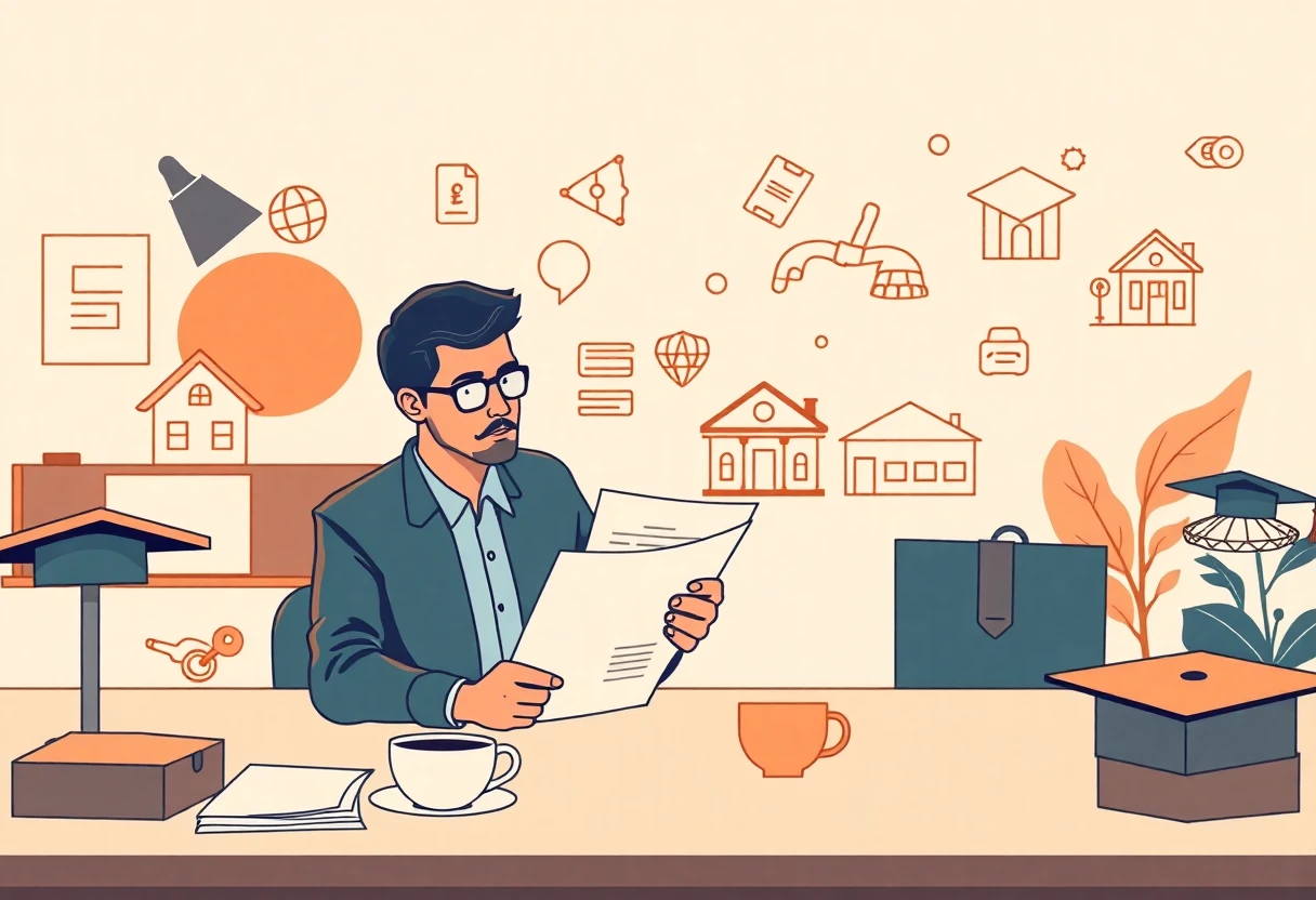 Freelancer assessing loan options