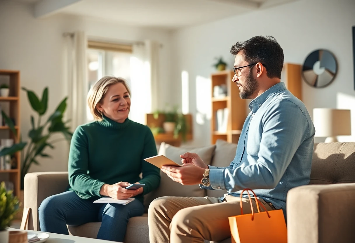 Consulting a financial advisor
