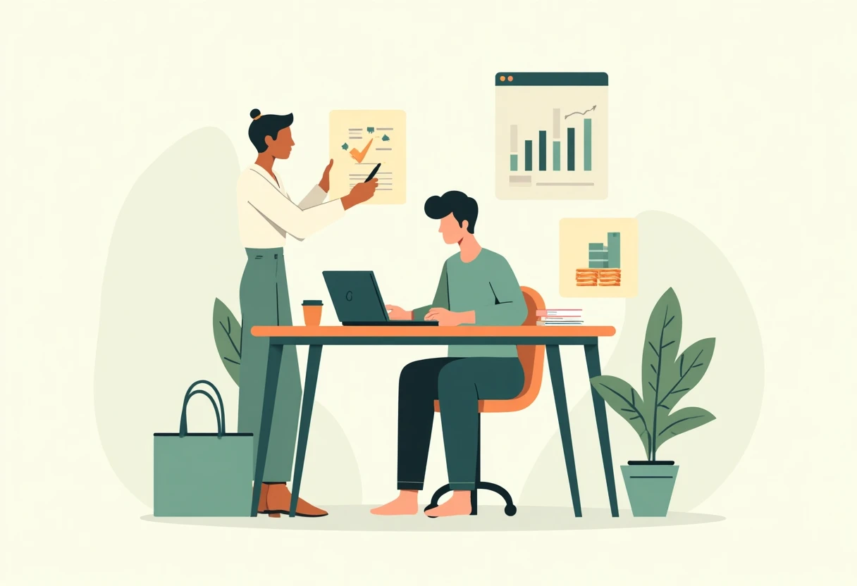 Reviewing loan options
