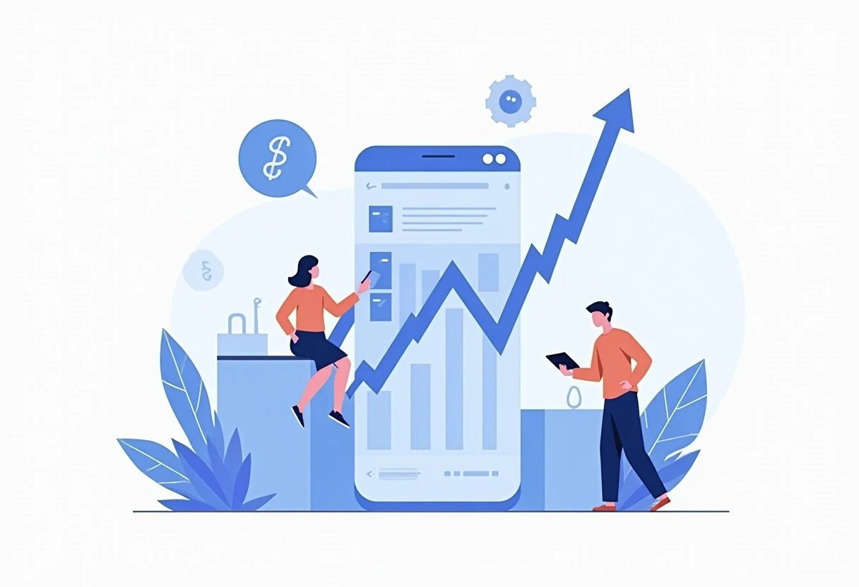 Abstract illustration of personal loans