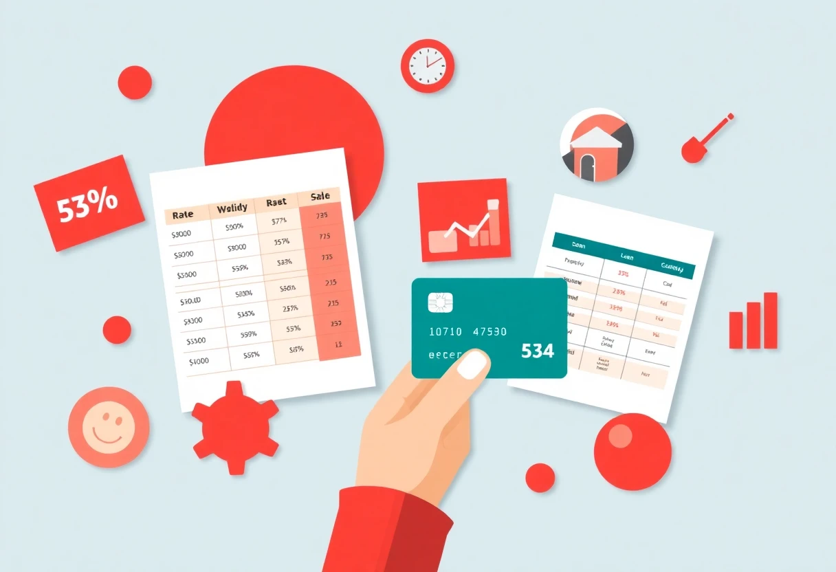 Reviewing loan options