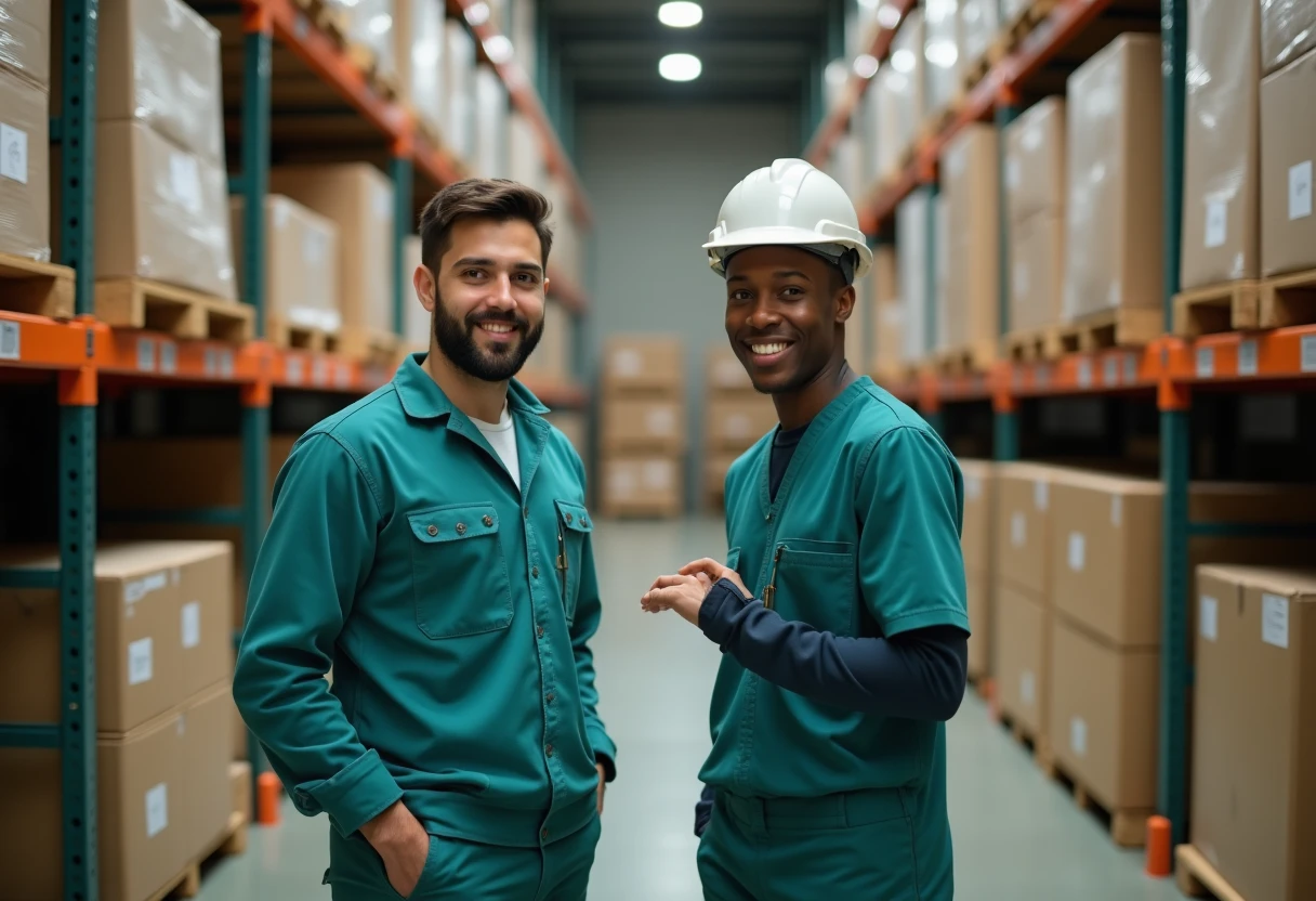 Logistikkoordinator im Lagerhaus