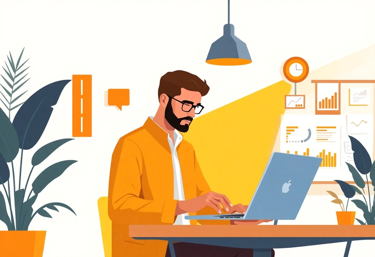 Espace de co-working moderne