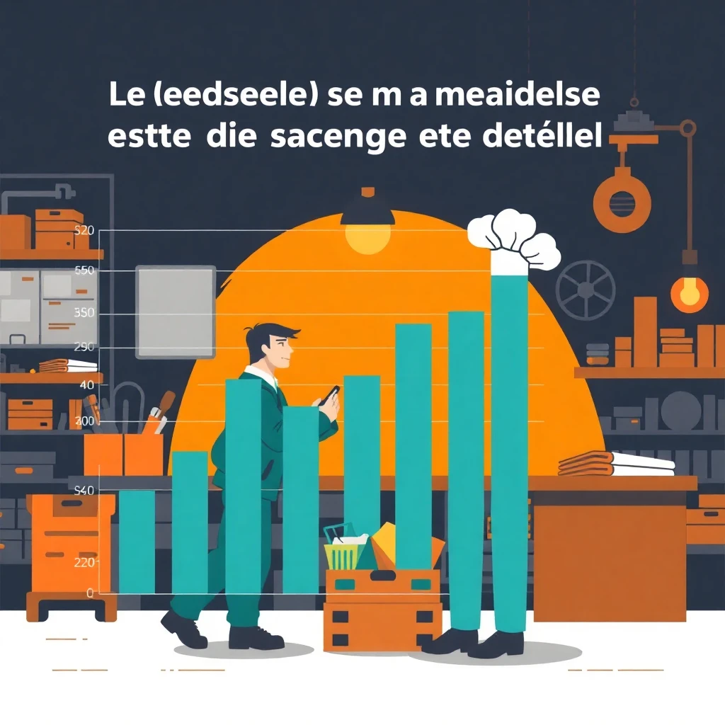 Graphique des salaires dans le commerce de détail