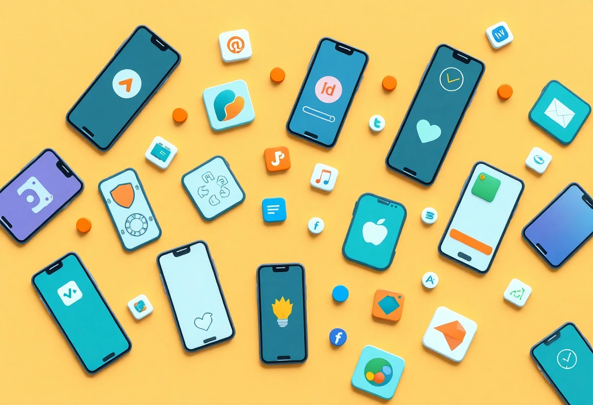 Variety of productivity apps