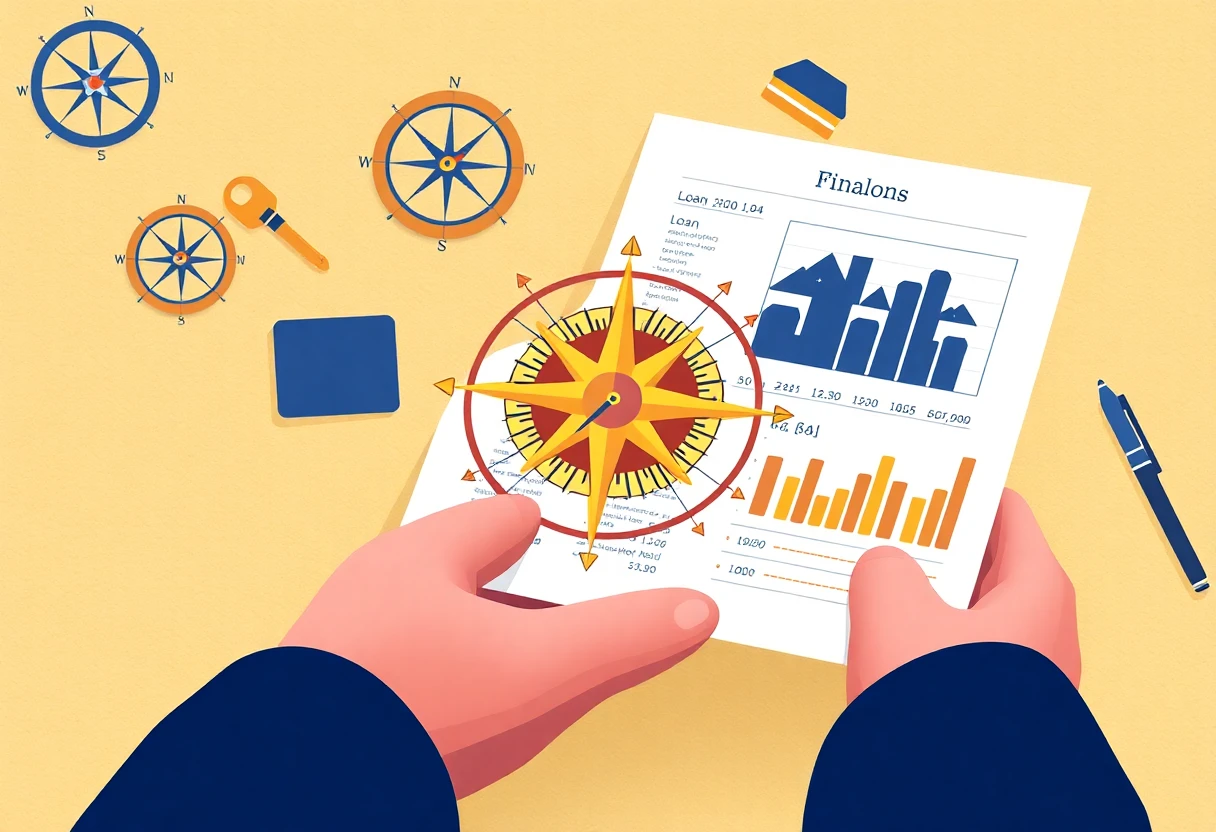 Reviewing loan documents with guidance