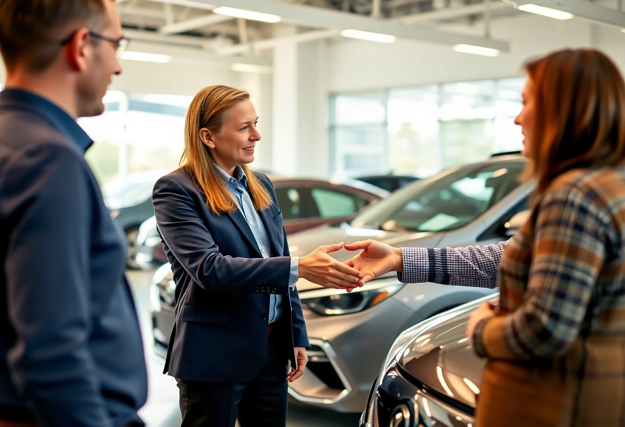 Consultation de prêt auto en agence