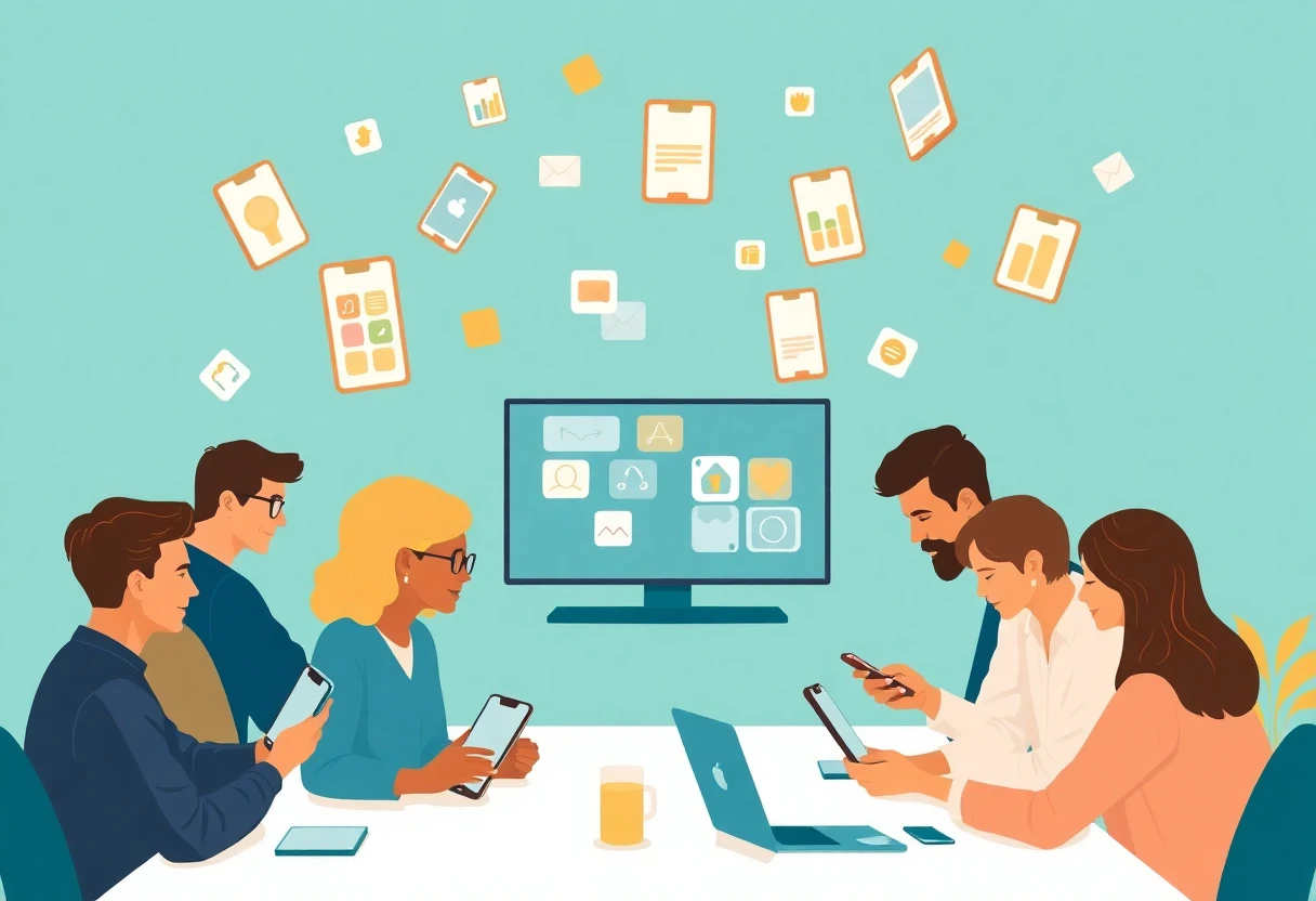 Freelancers using productivity apps