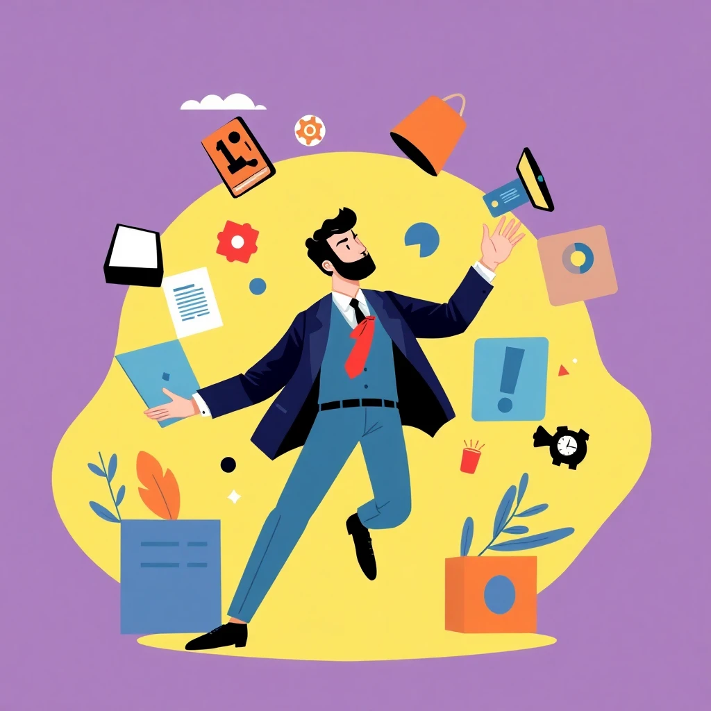 Project management multitasking