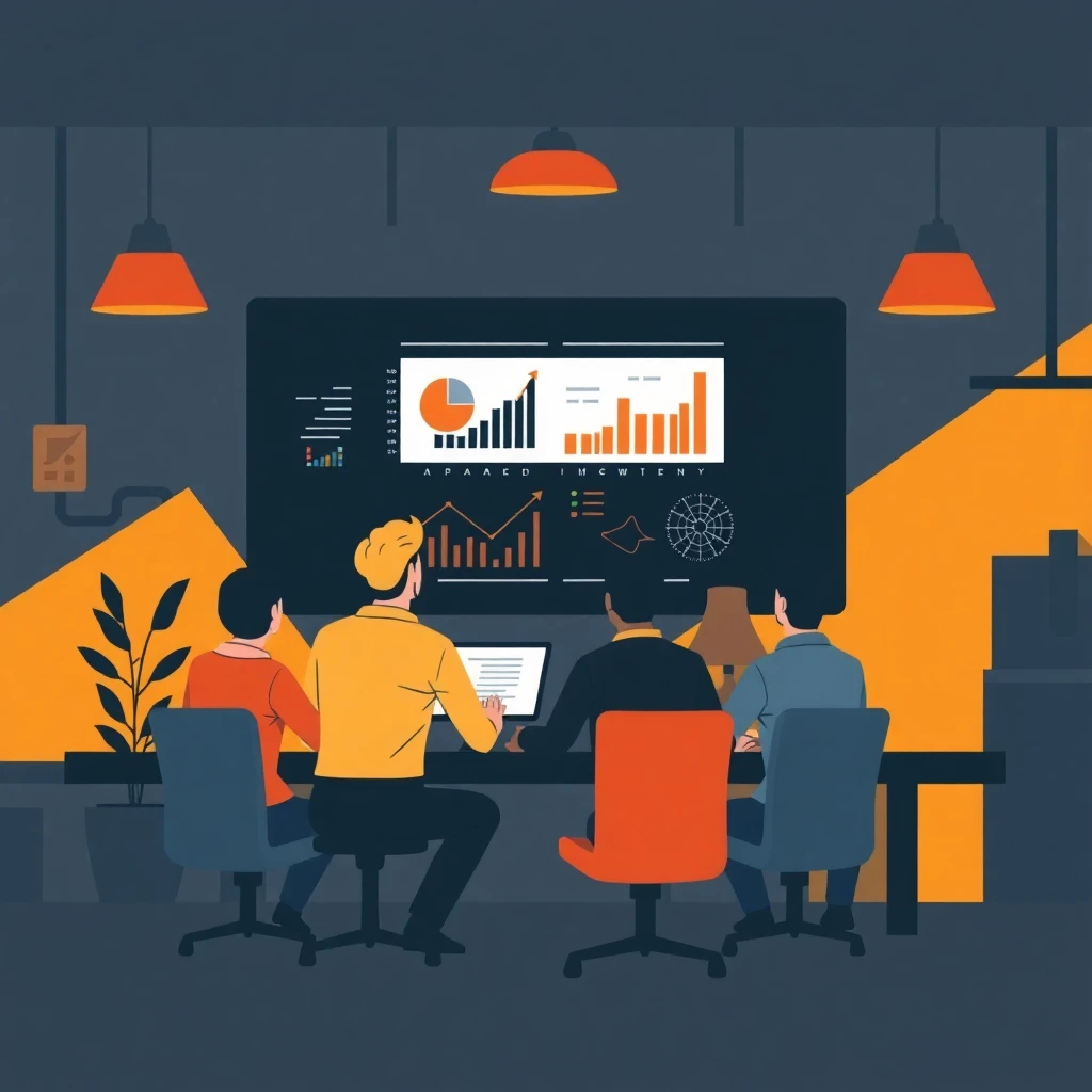 Leading a project meeting