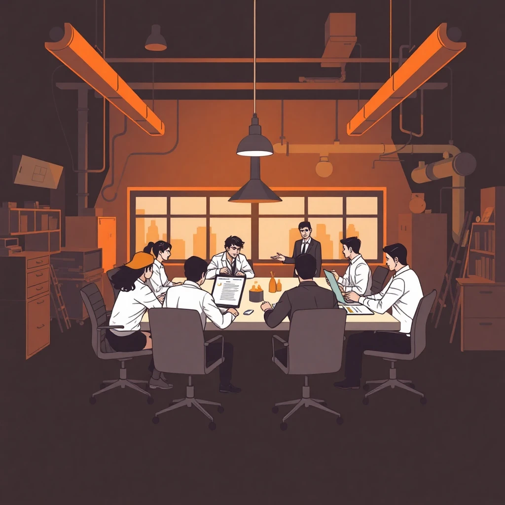 In-office project management