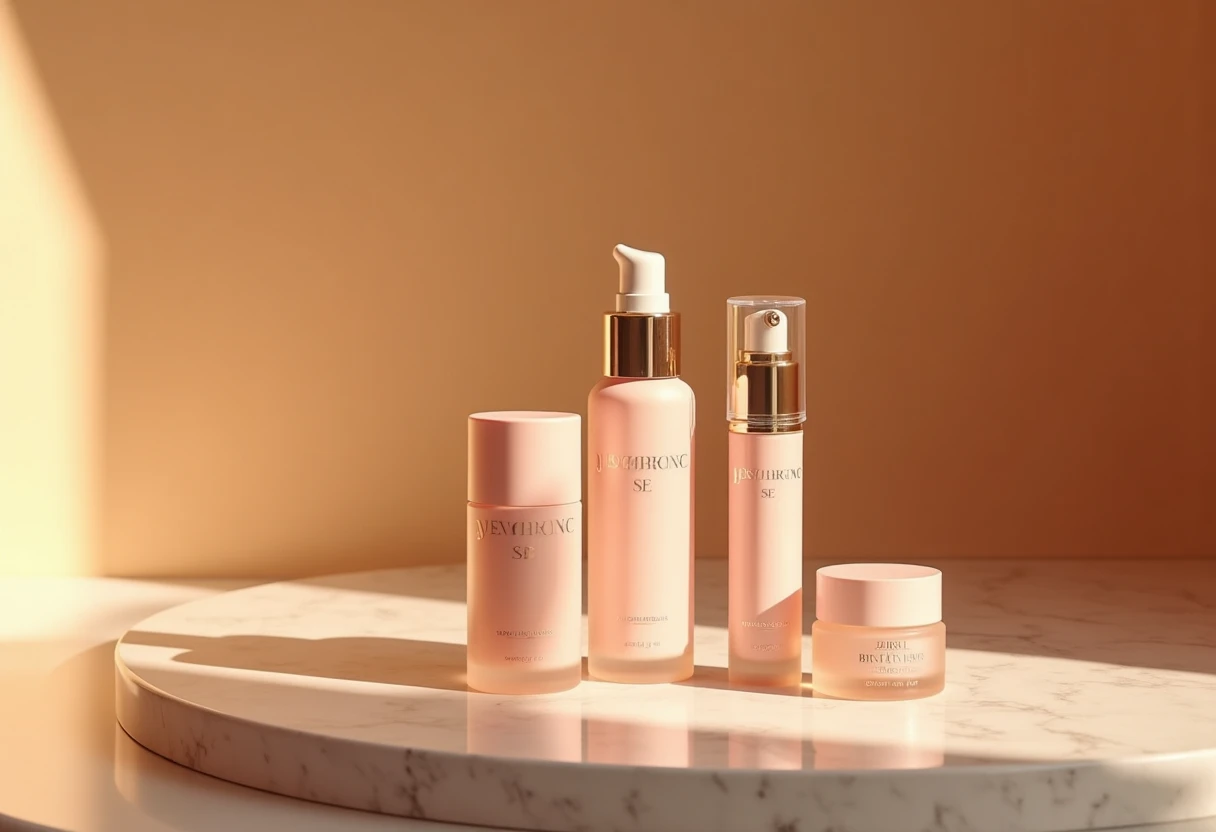 Selección de skincare premium