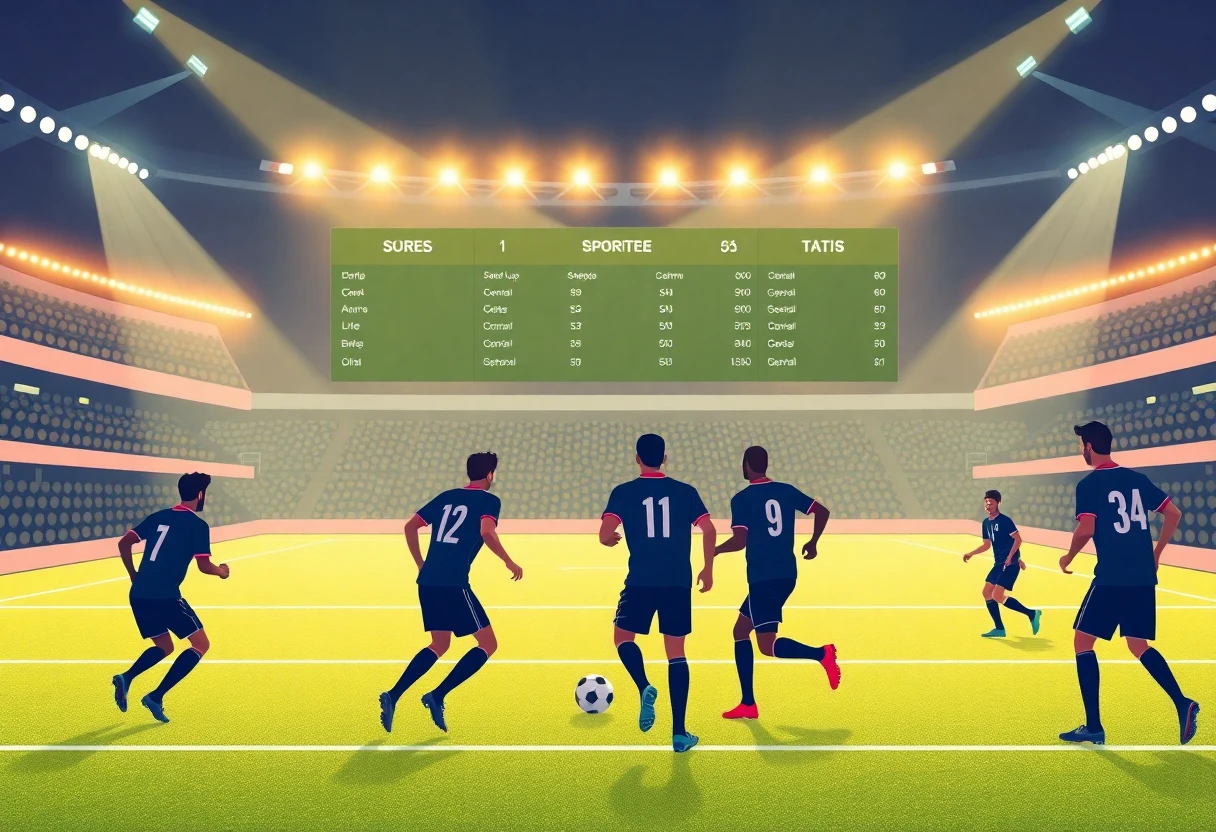 Illustration de match de football en Bundesliga
