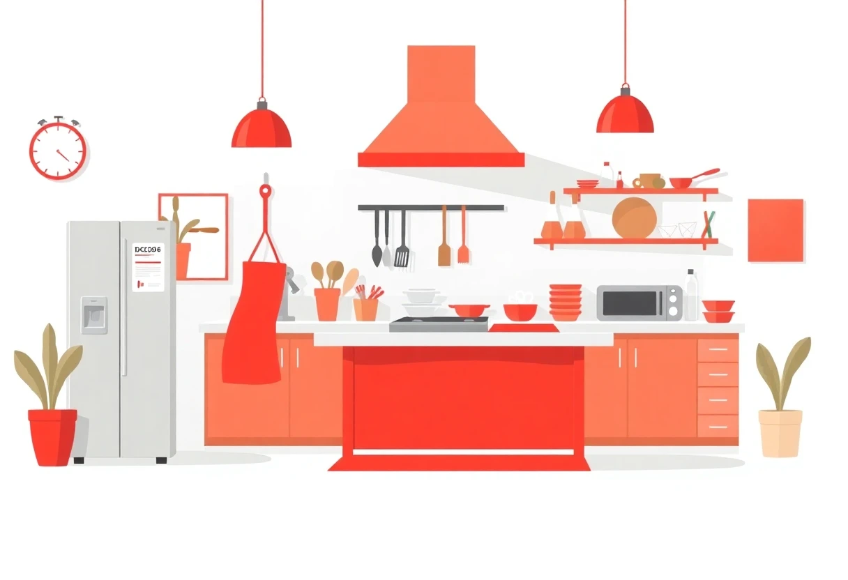 Ambiente de cocina tradicional