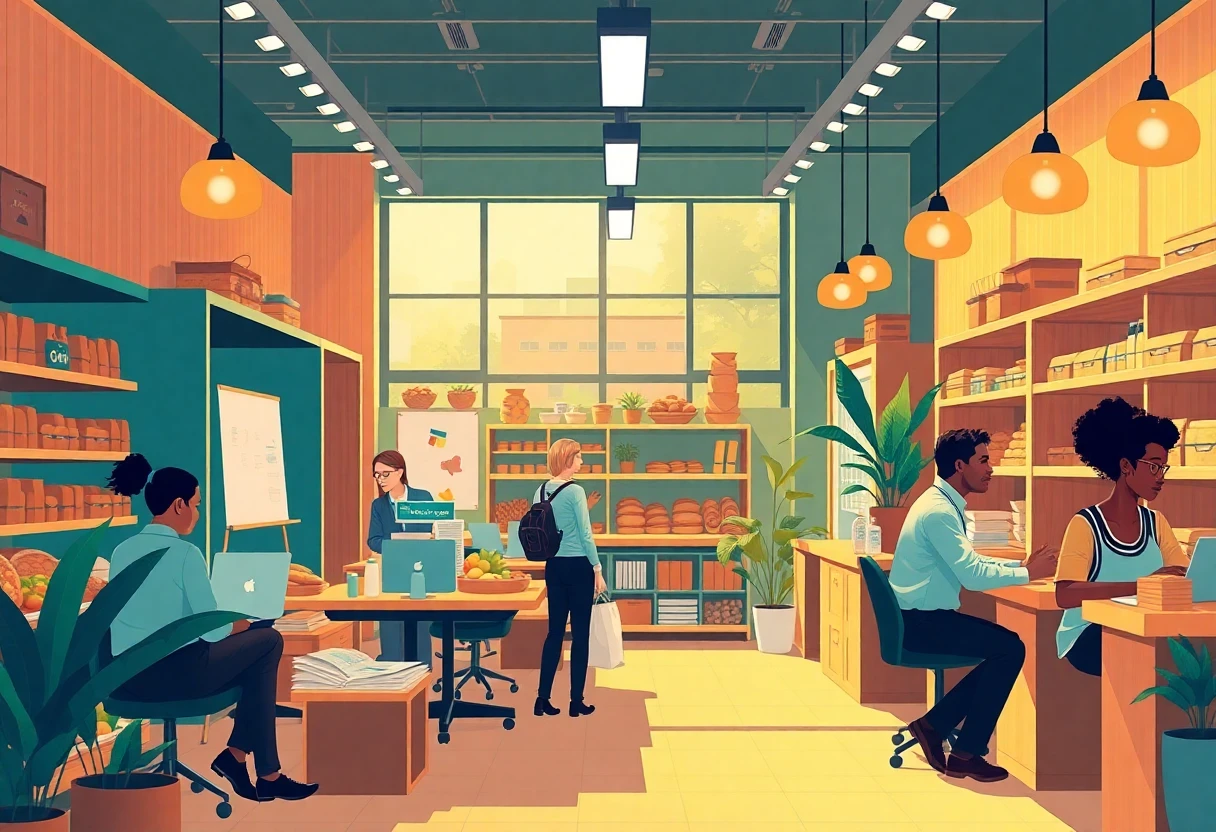 Ambiance de boulangerie