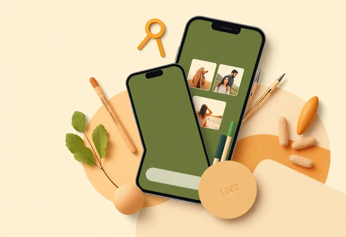 Ilustración de apps de recuperación de fotos