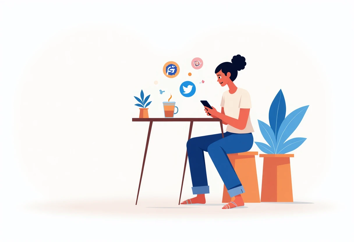 Explorando apps de redes sociales