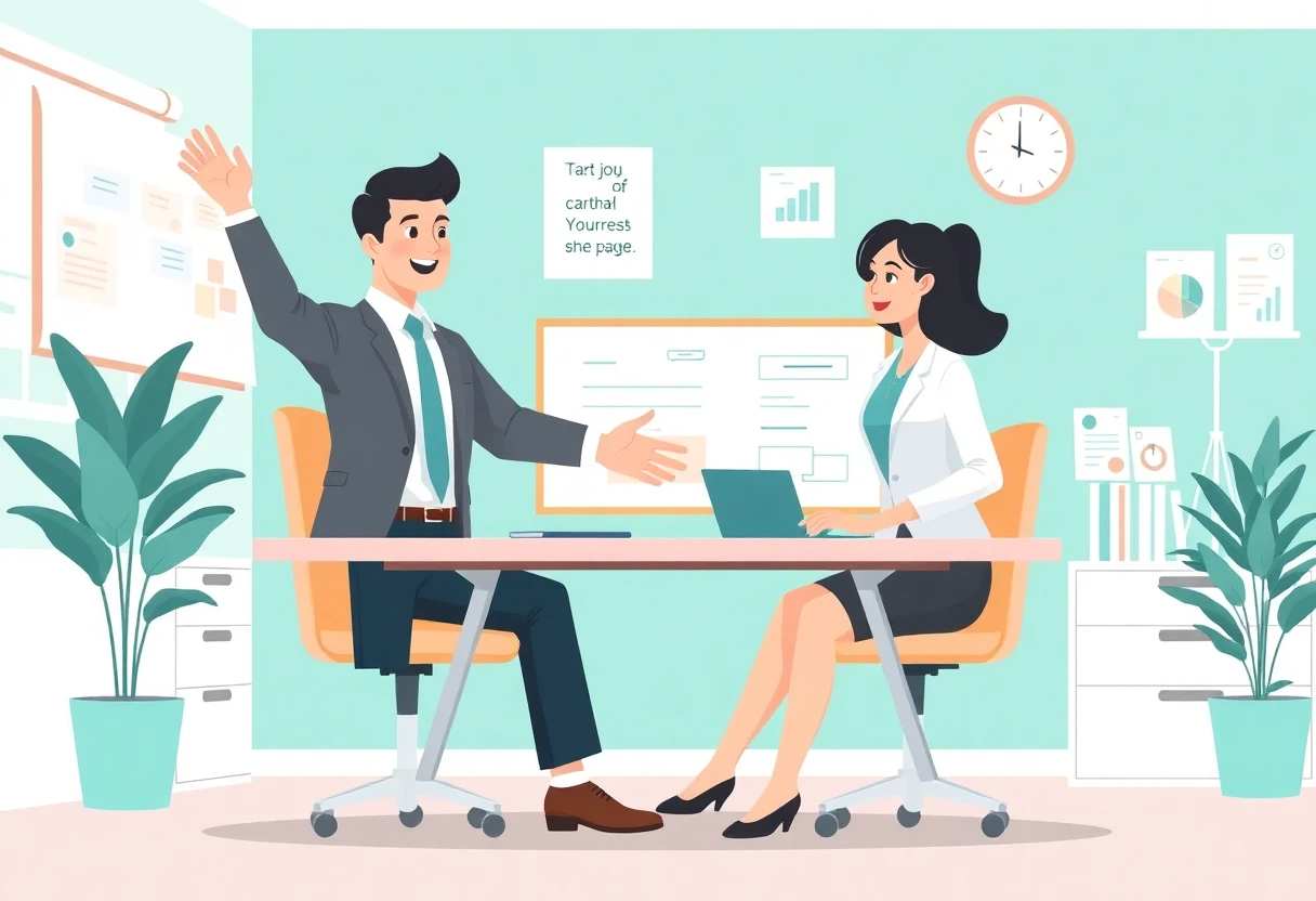 Entry-level admin job setup