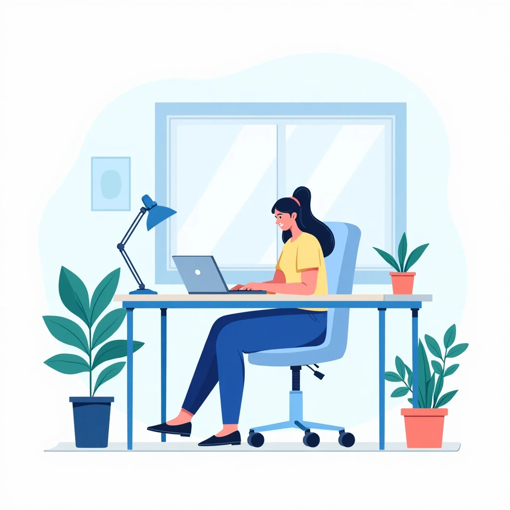 Remote work setting