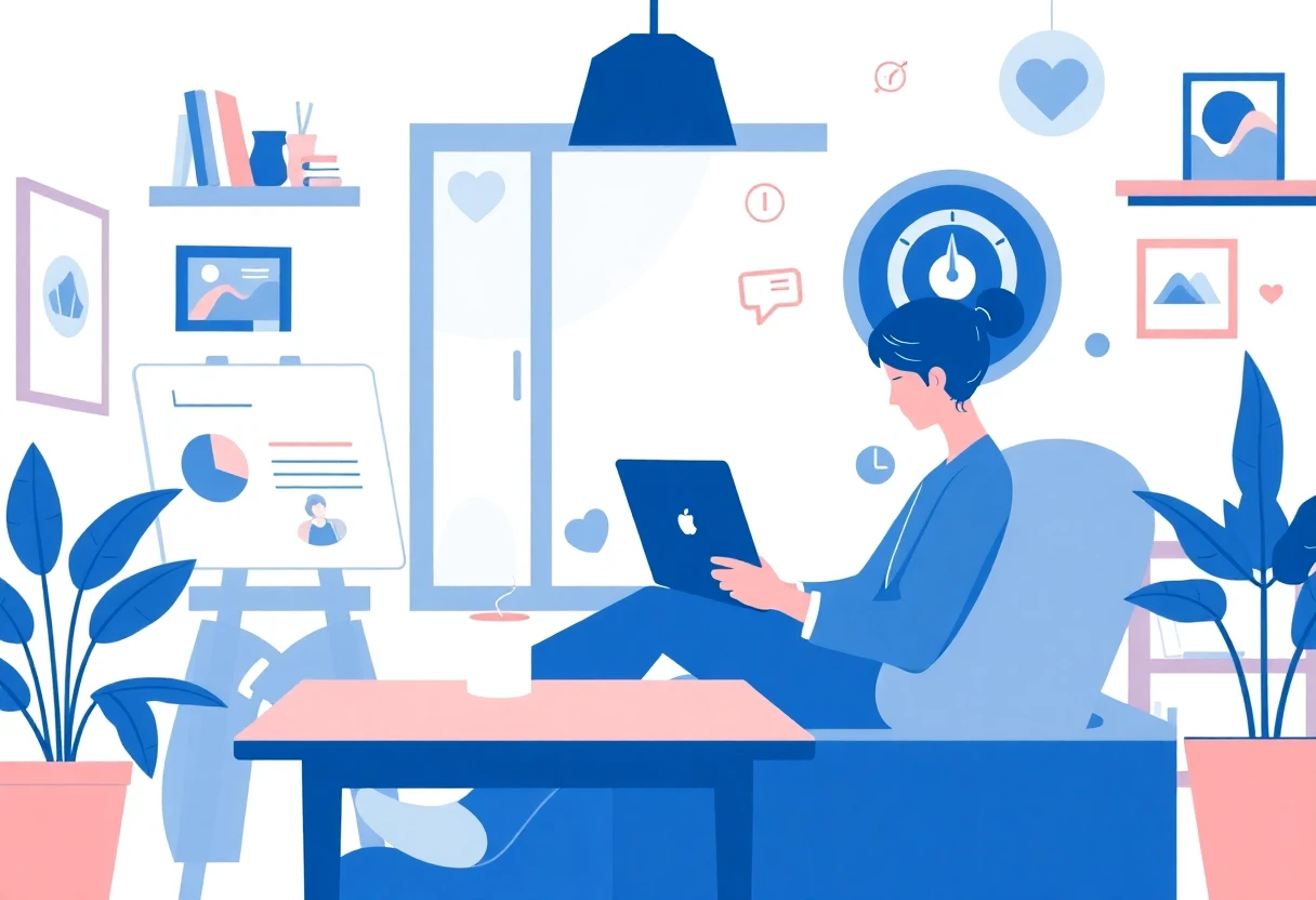 Working remotely from home