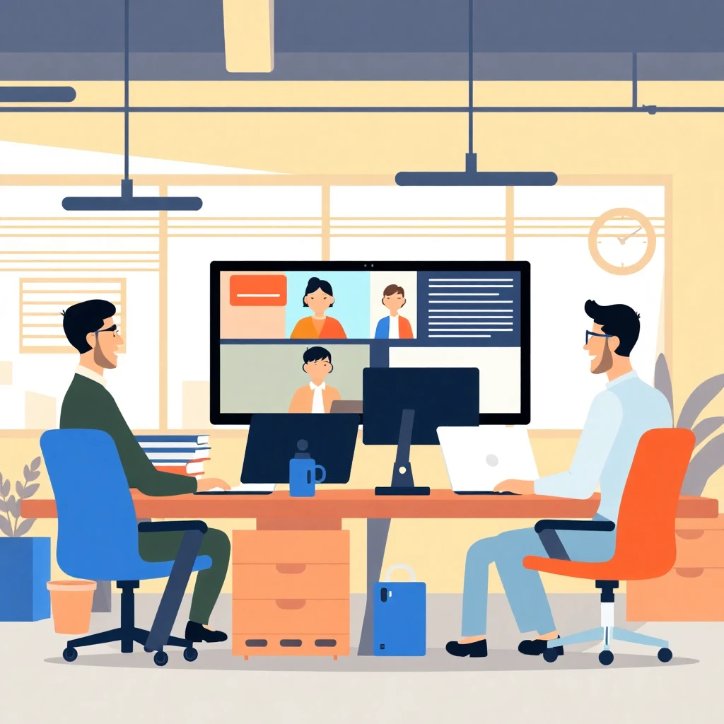 Hybrid work environment