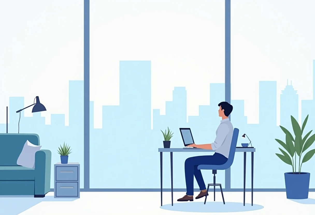 Remote work with a view