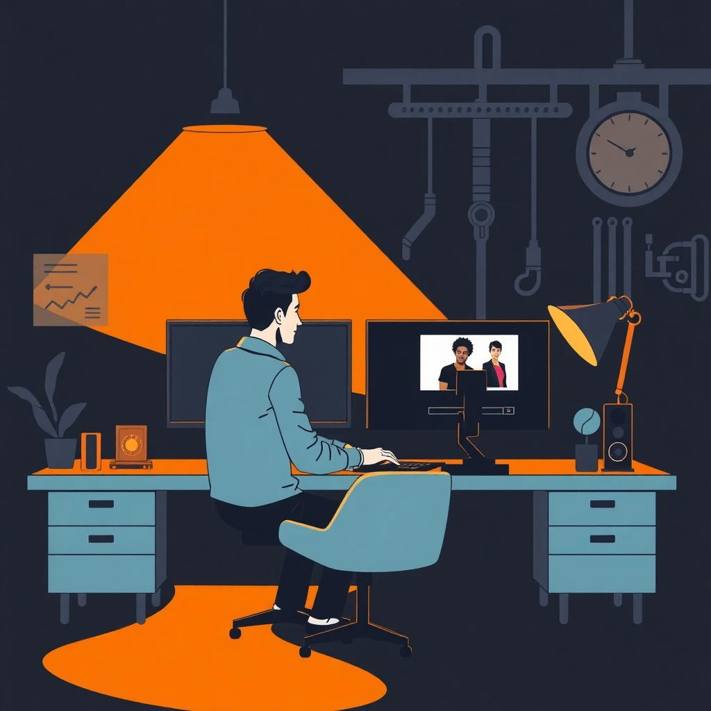 Full-time remote work setup