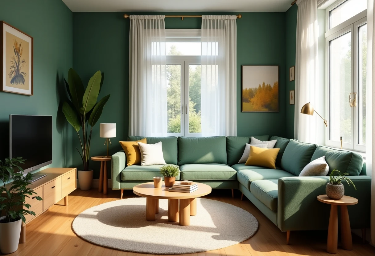 Cozy Canadian apartment interior