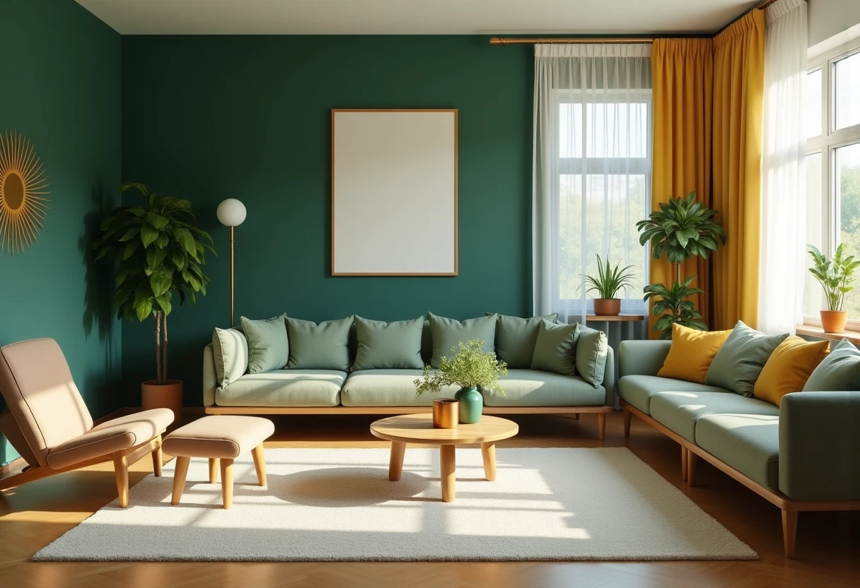 Modern rental apartment interior