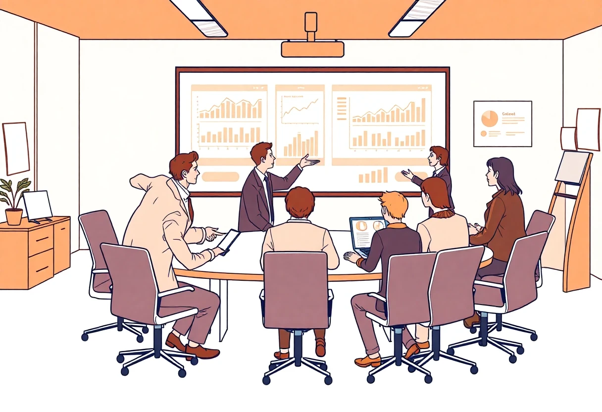 Discussing job market trends