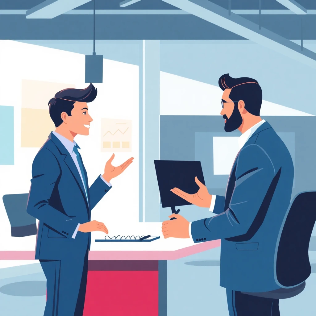 Career advancement discussion