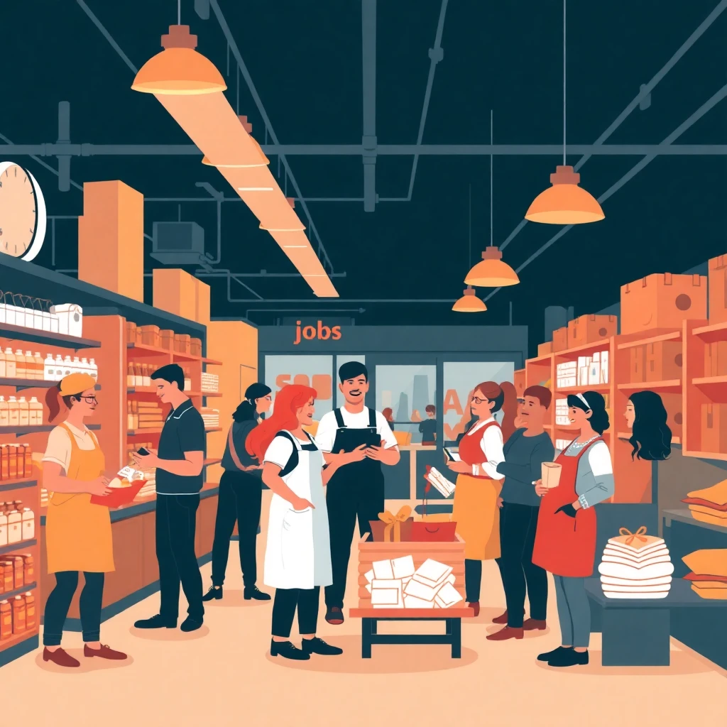 Retail workers in Toronto
