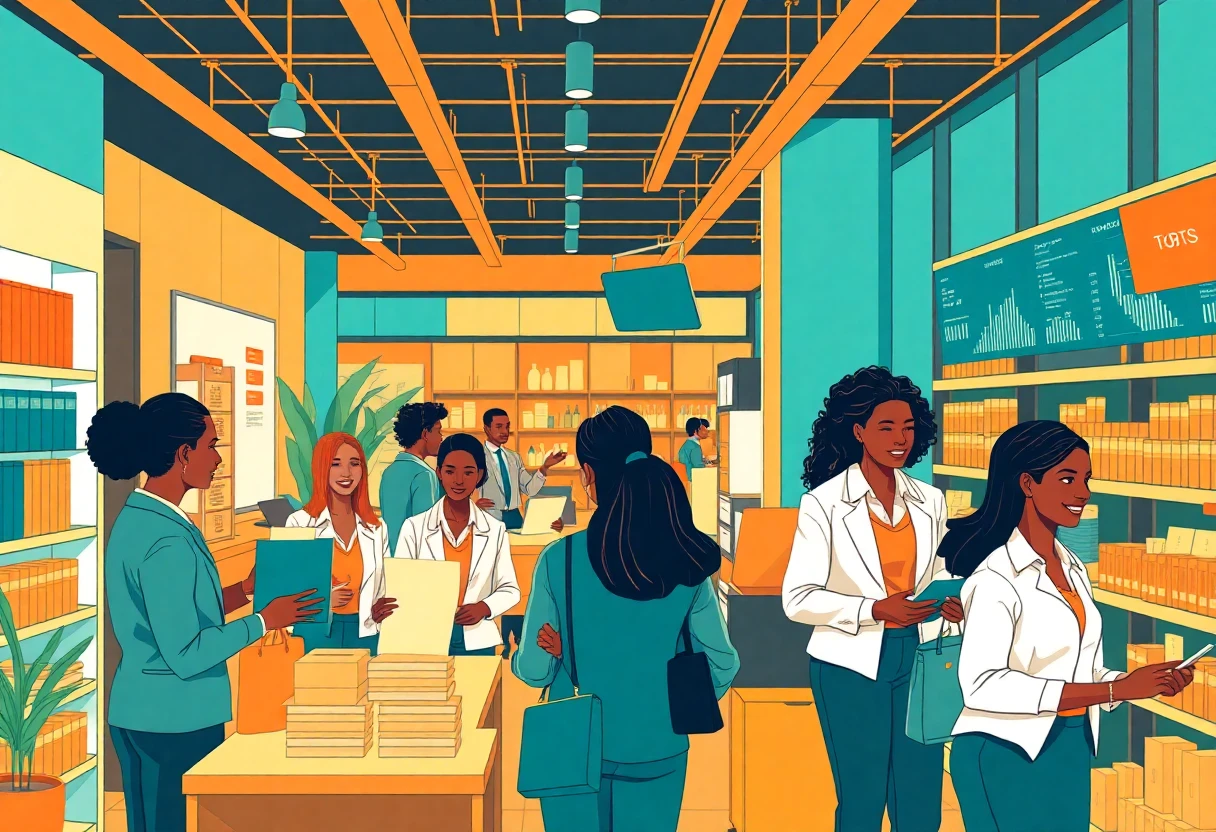 Retail store environment