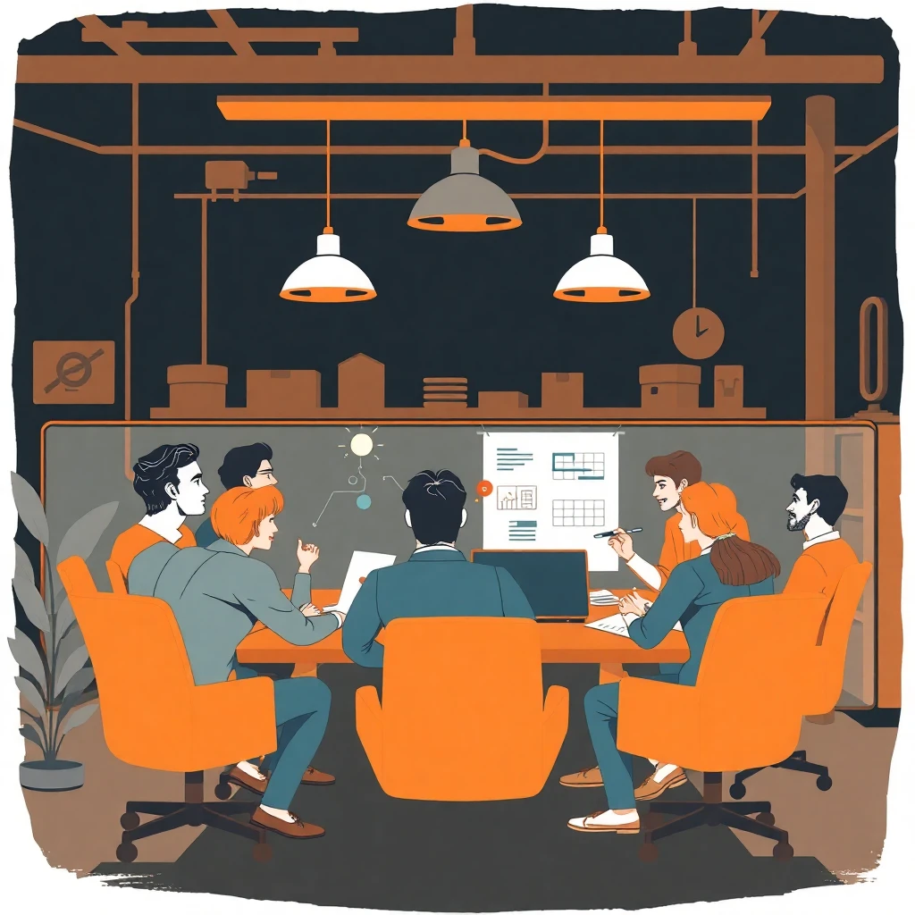 Strategic sales meeting