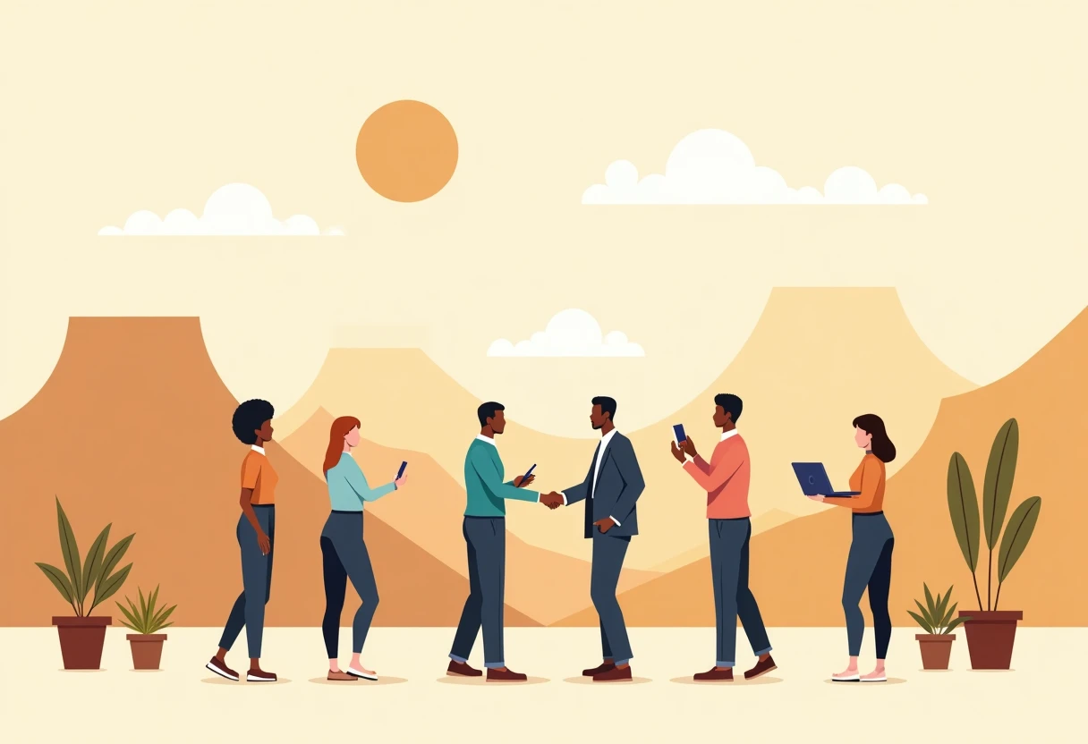 Niche market sales connection