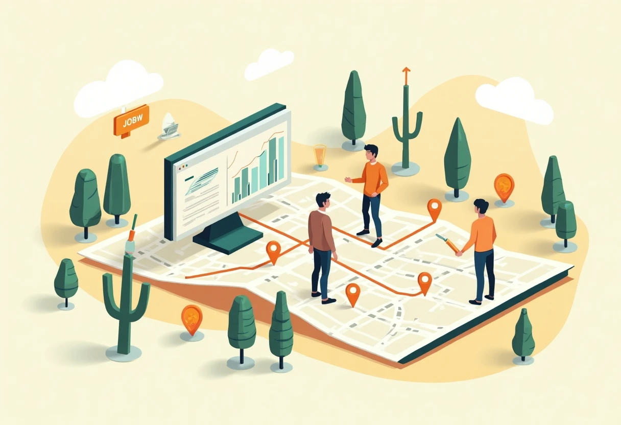 Niche market opportunities map