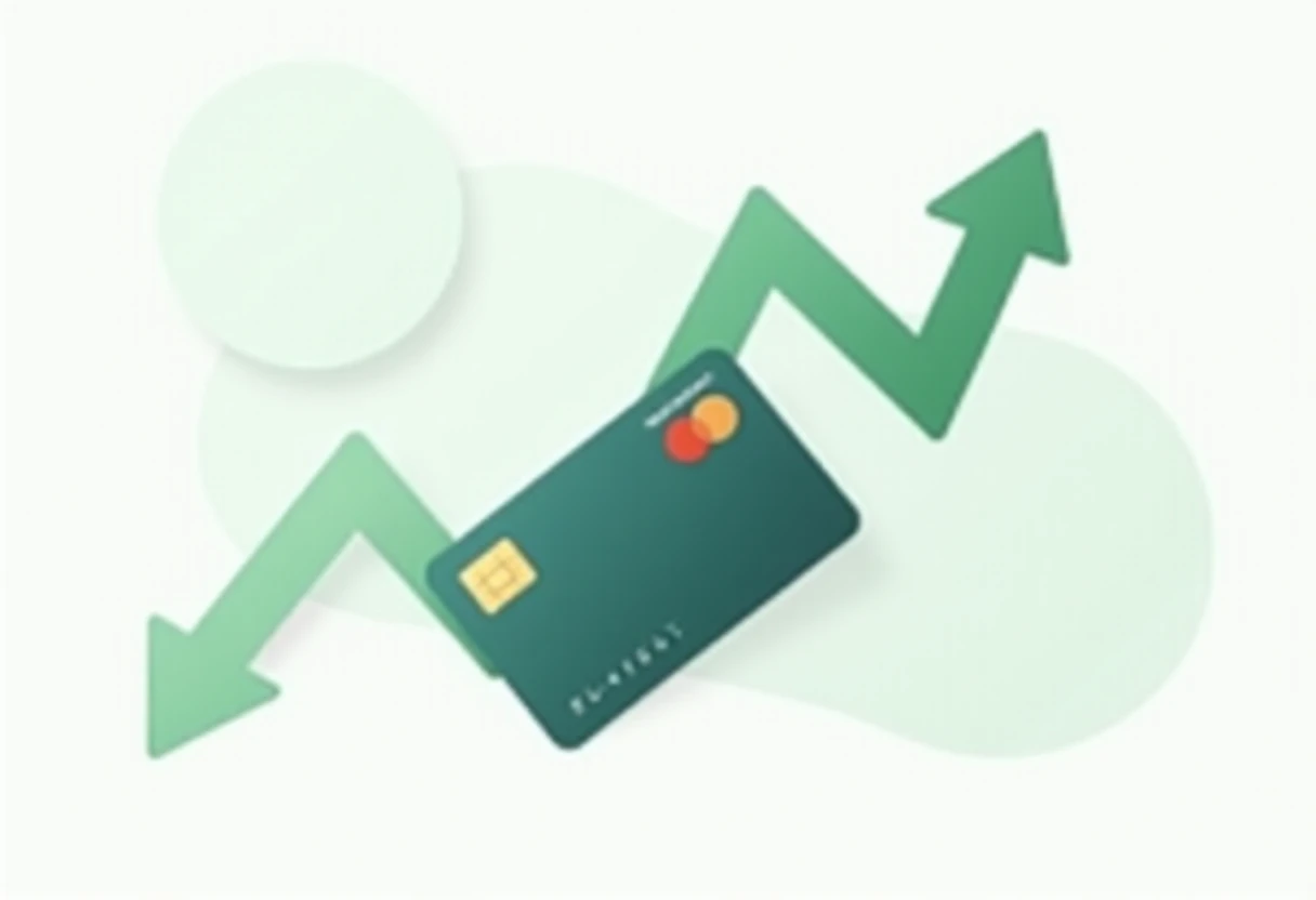 Credit card rewards concept