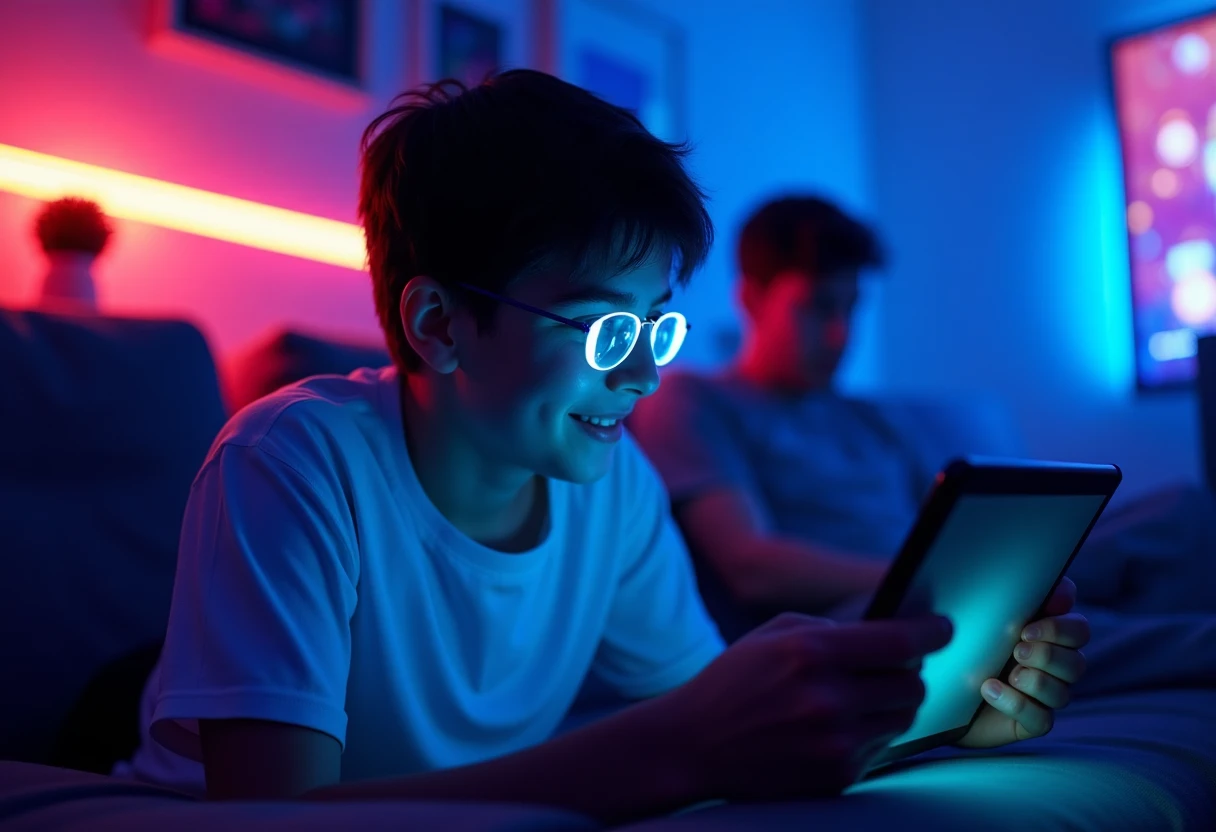 Jogando Roblox com amigos