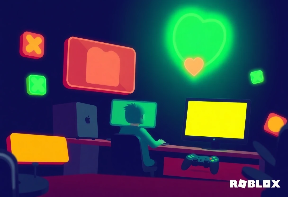 Creative app icons for Roblox customizations