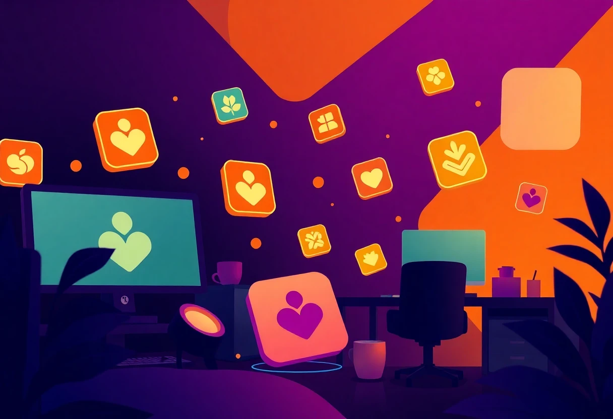 Abstrakte Darstellung von Roblox-Begleiter-Apps