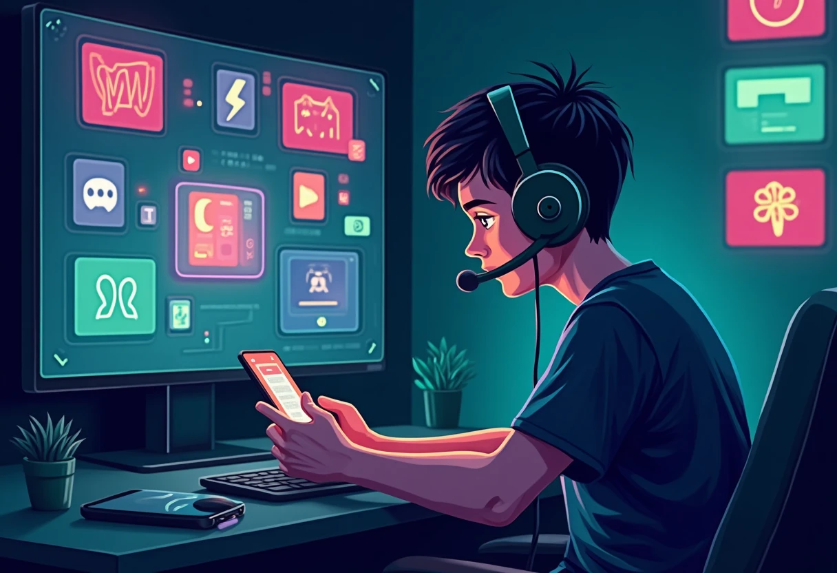 Gamer browses top Roblox companion apps
