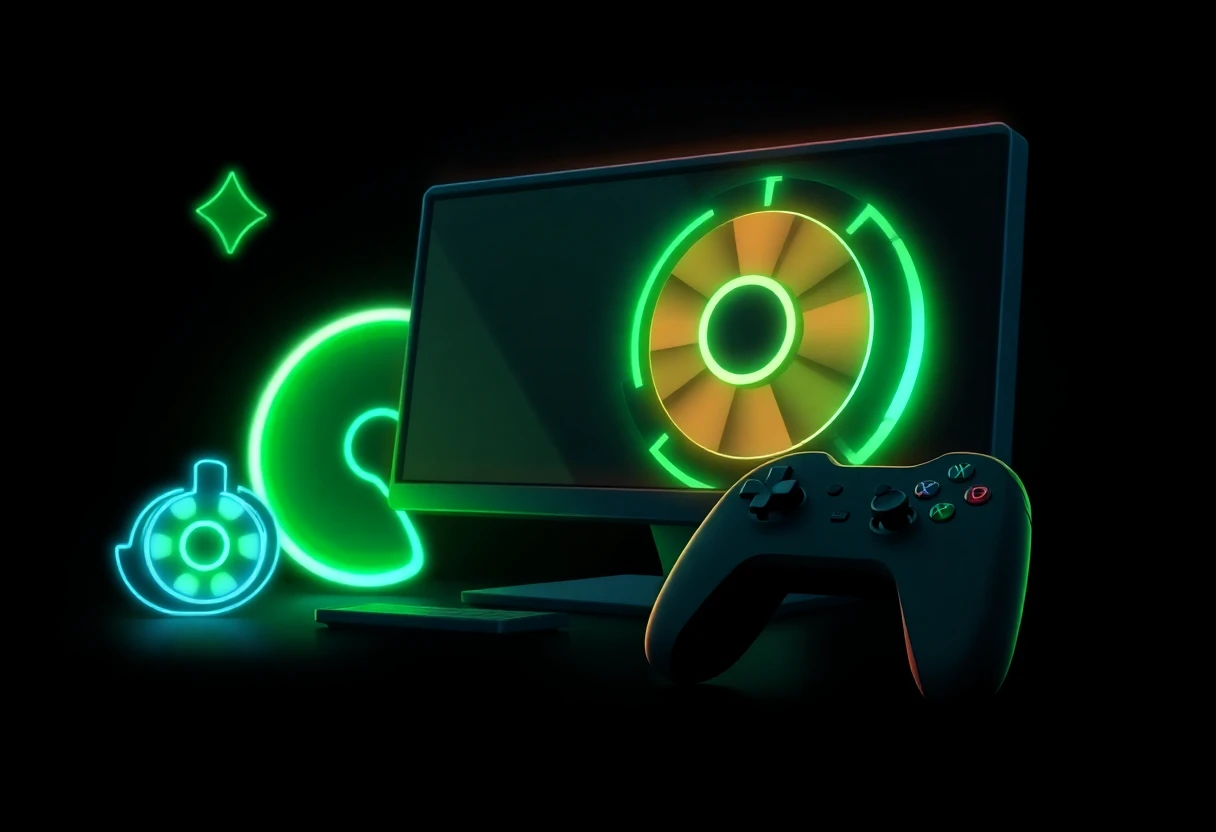 Illustration of a gaming reward system