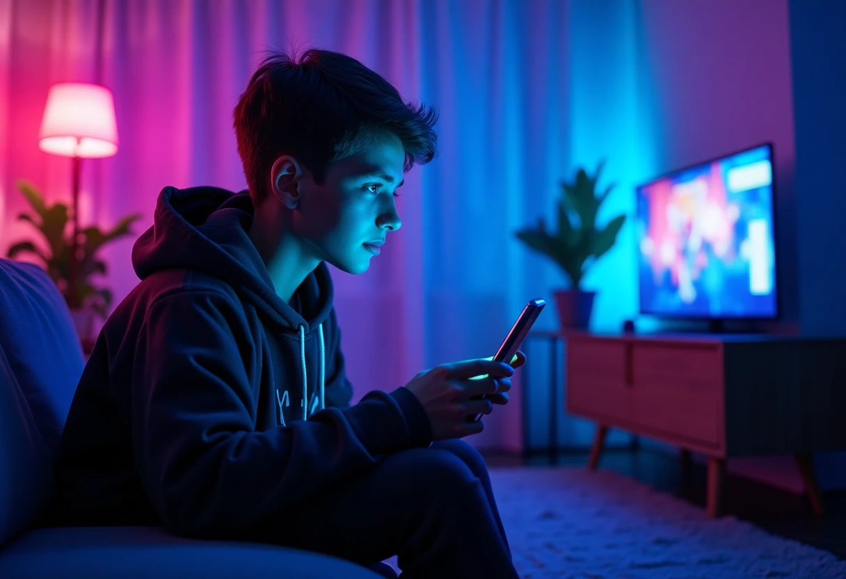 Roblox-Abenteuer auf dem Smartphone