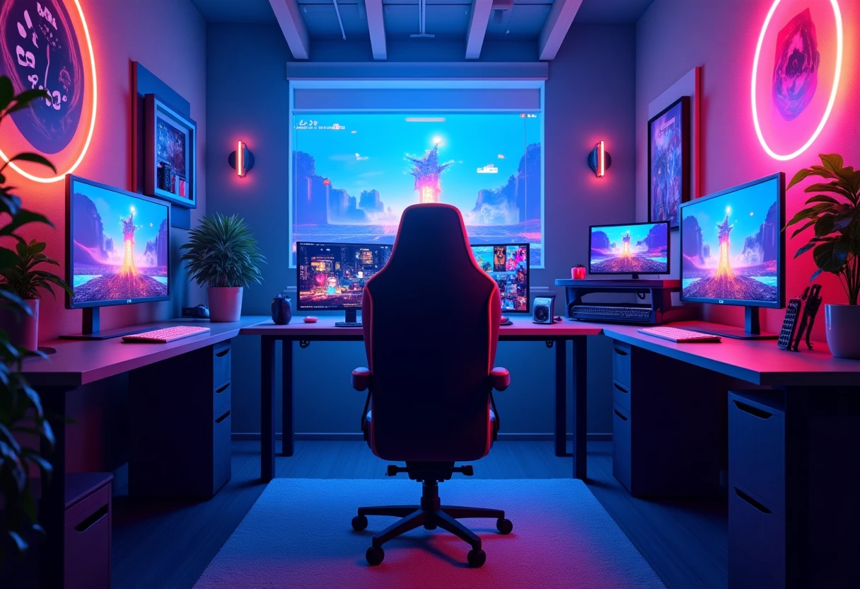 Immersive gaming setup