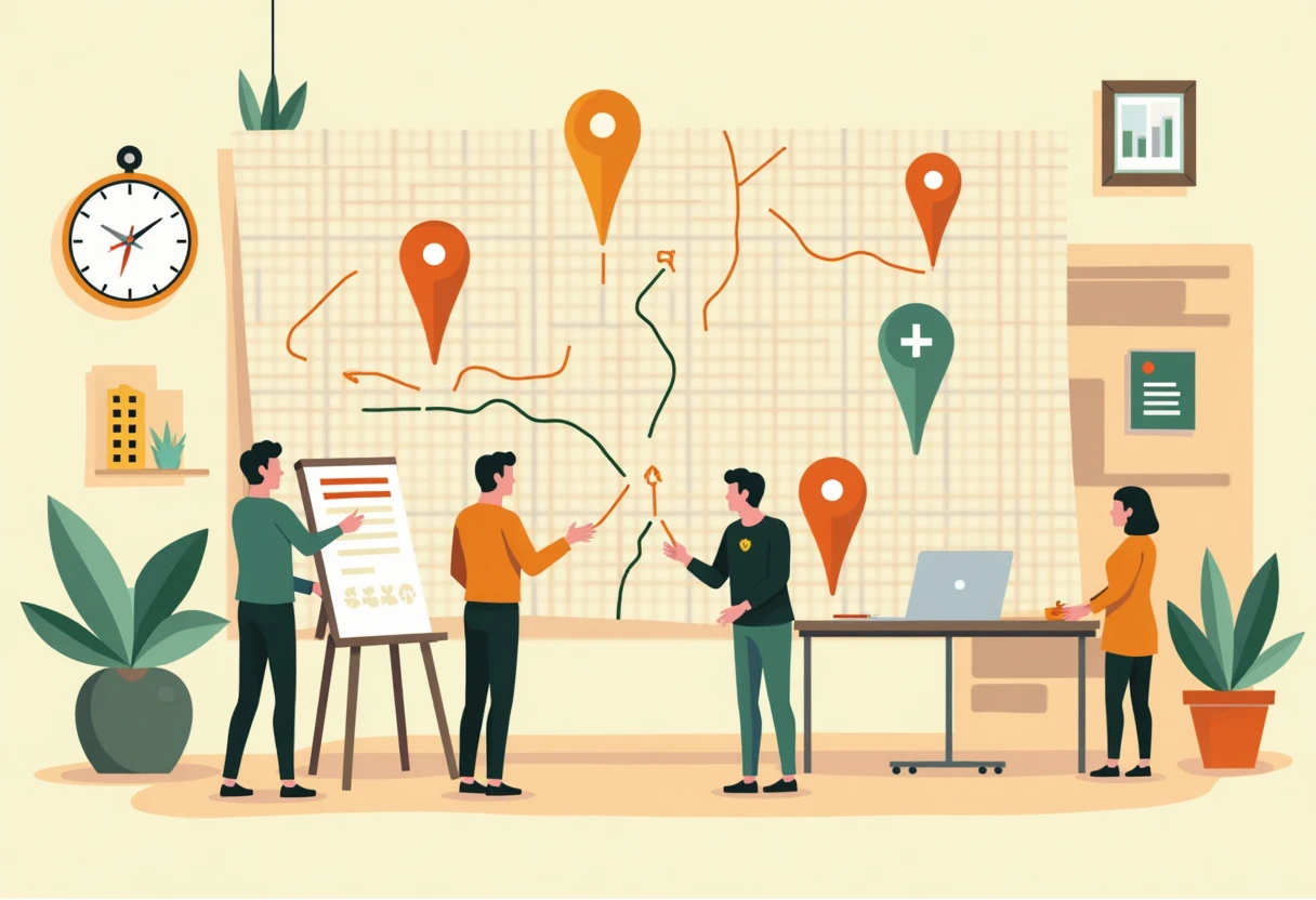 Mapa de oportunidades de trabajo en software
