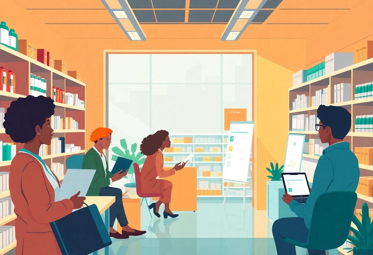 Pharmacy retail environment