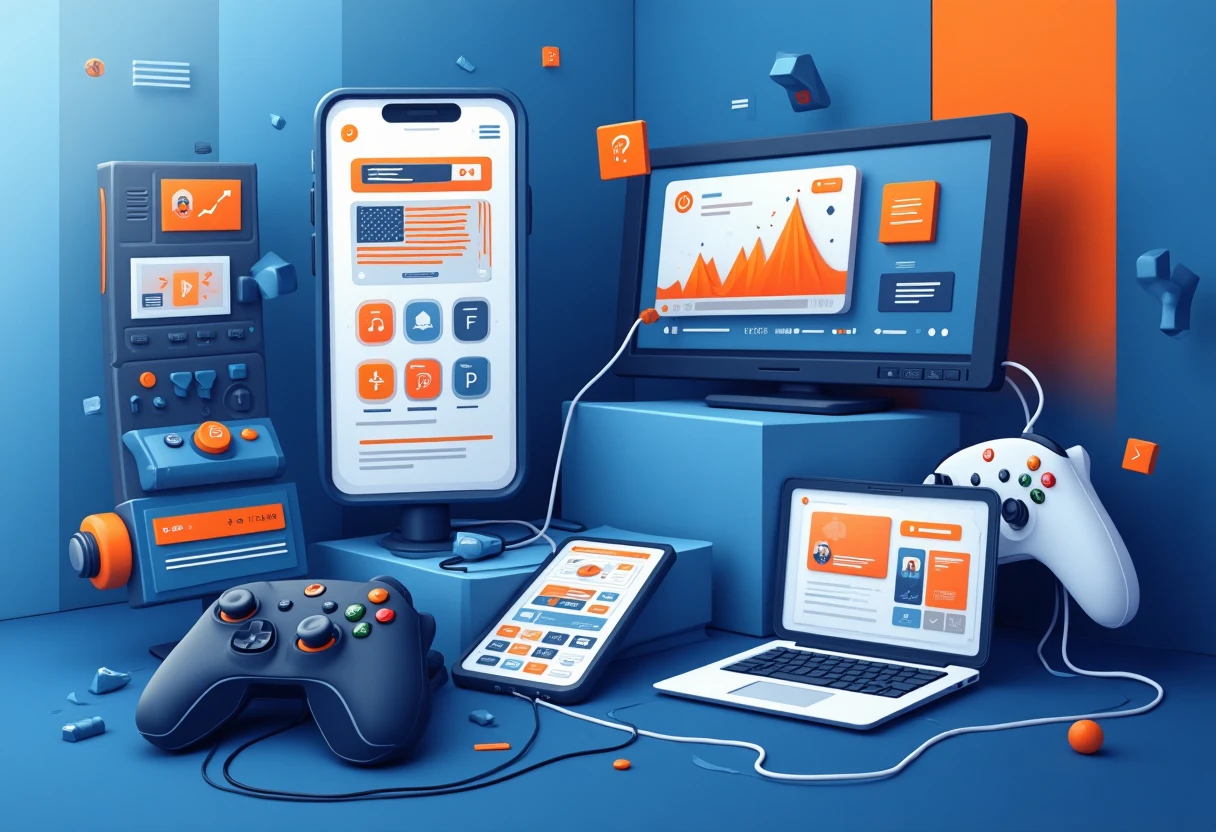 Varietà di app di streaming